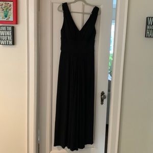 Classic evening gown. Floor length